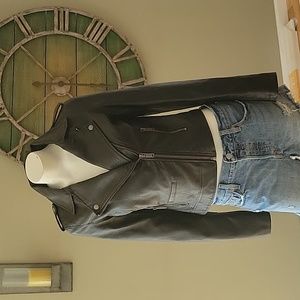 Aeropostale faux leather motorcycle jacket